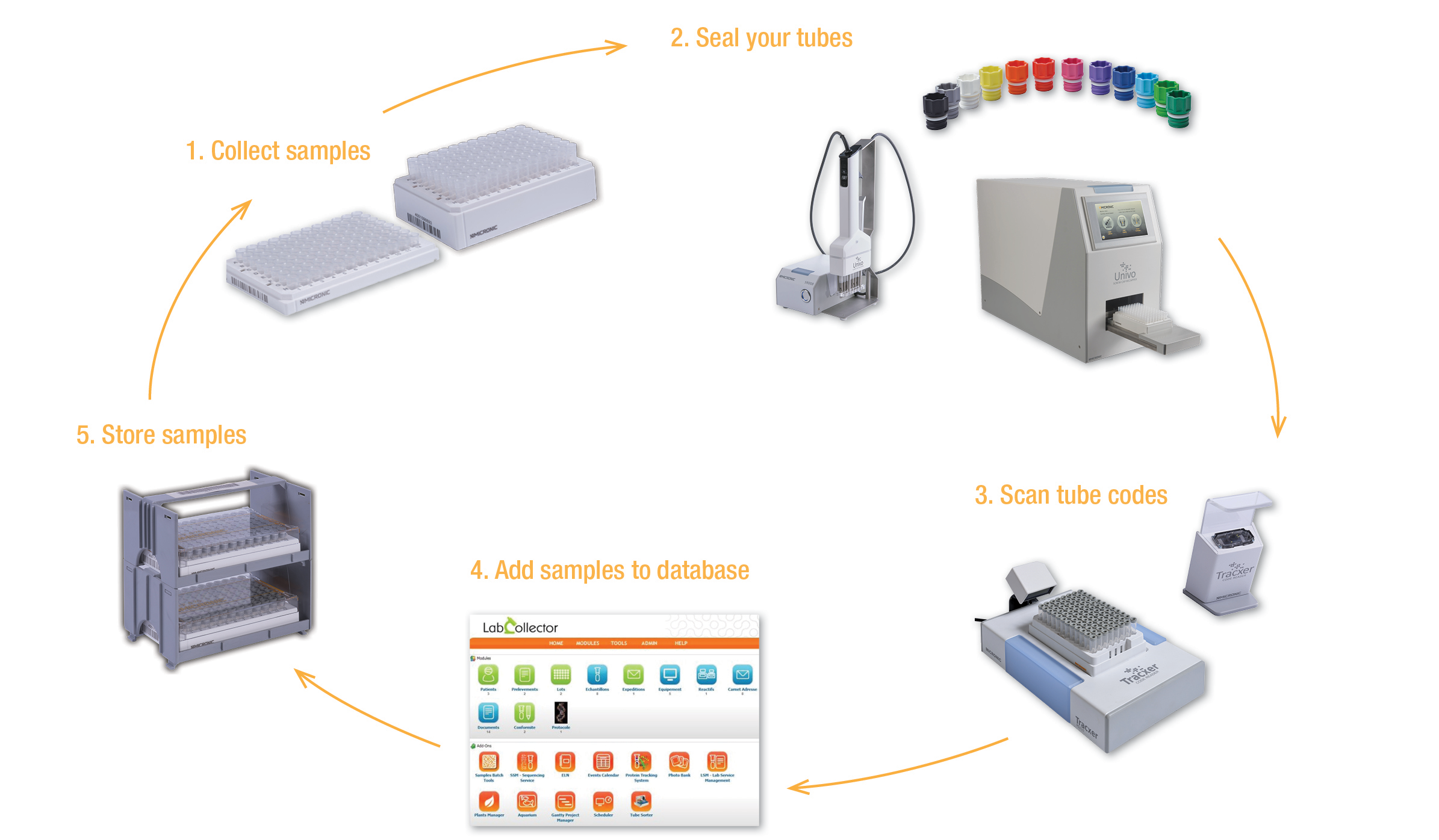 Micronic Sample Storage Workflow