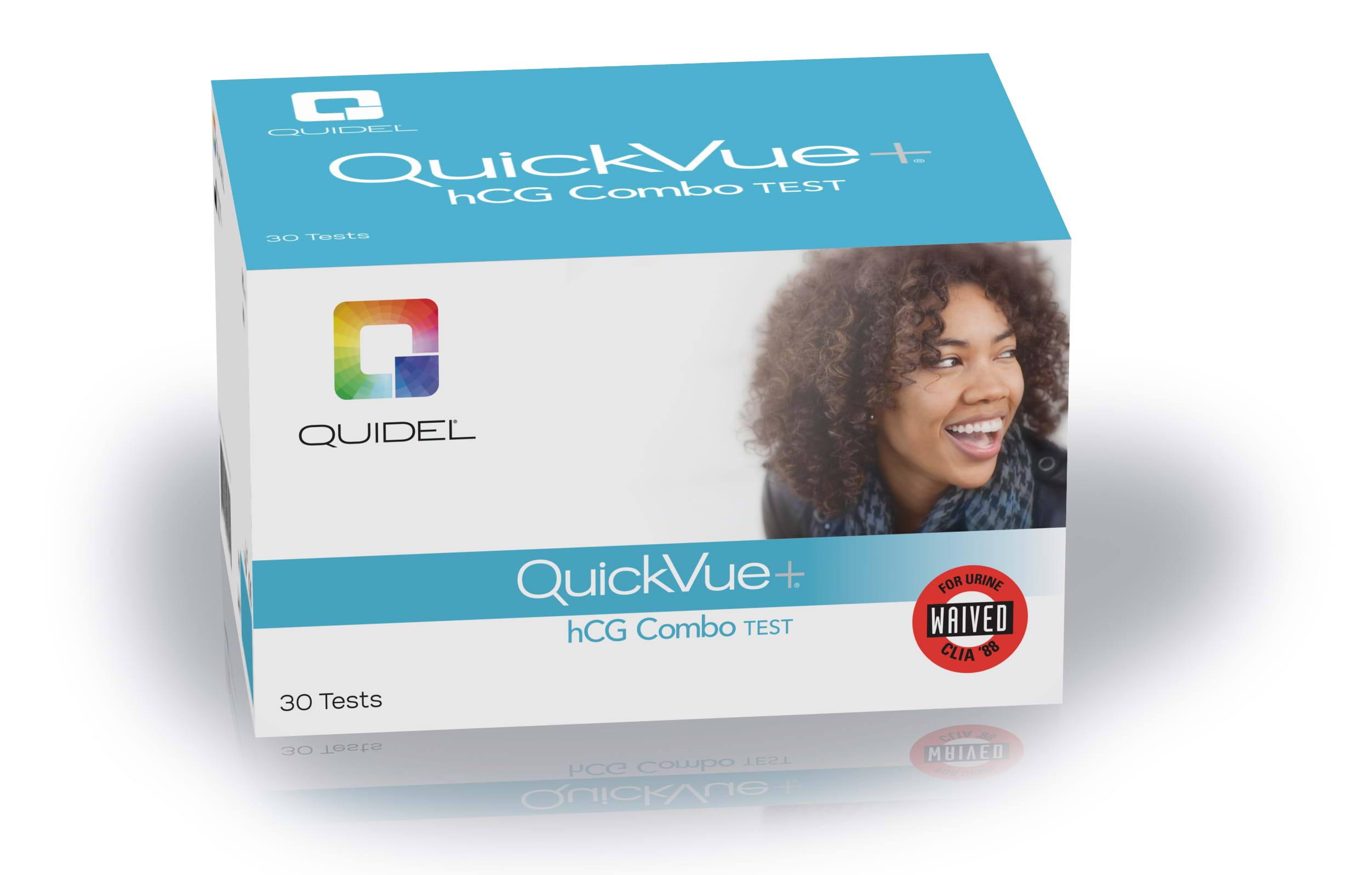 Bilde av QuidelOrtho QuickVue+ hCG Combo Test