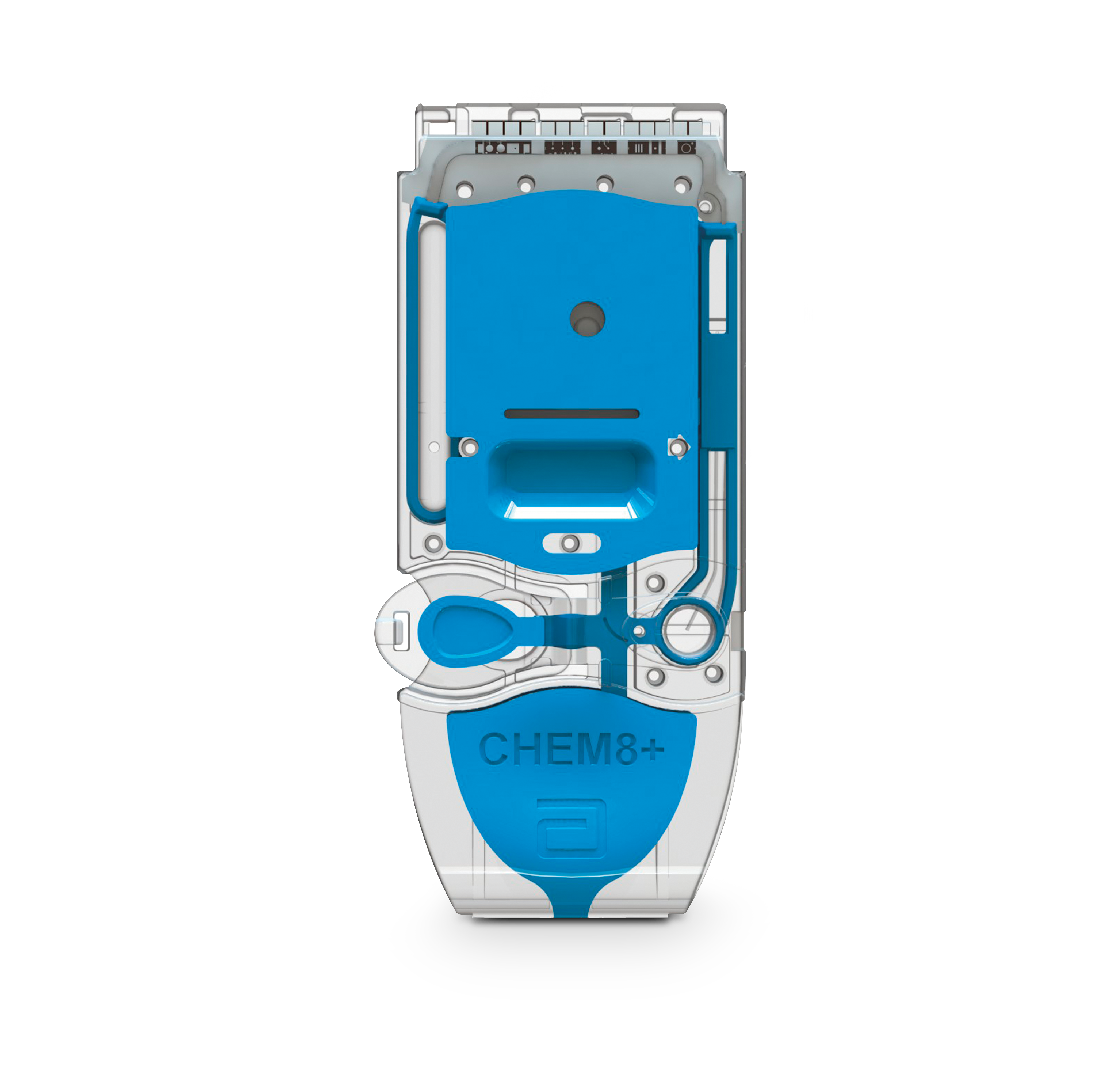 I STAT CHEM8+ Cartridge Back Product Shot PNG